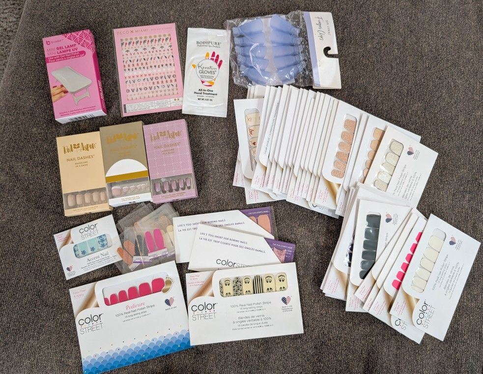 Nail Polish Lot - all new and in sealed packages. Estimated value over $550