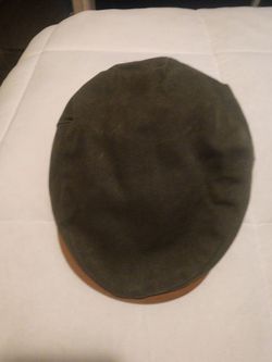 Brixton Hooligan Snap Cap - Olive & Tan Suede