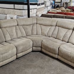 ELECTRIC RECLINER SECTIONAL SOFA 