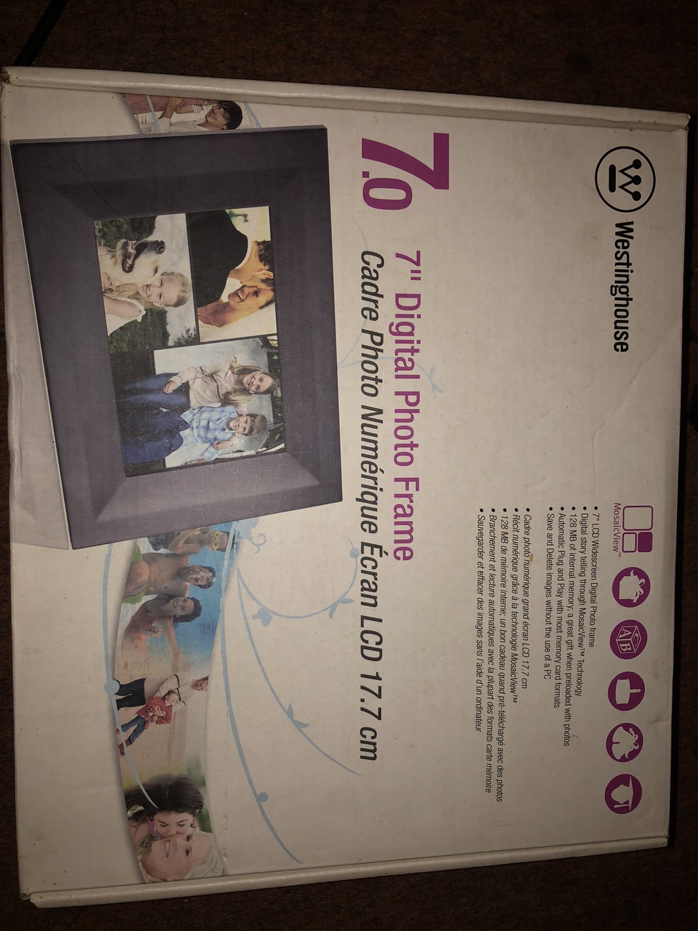 7” Digital Photo Frame