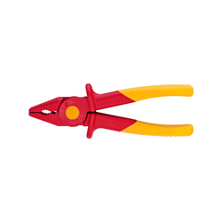 7" Flat Nose Plastic Pliers-1000V Insulated