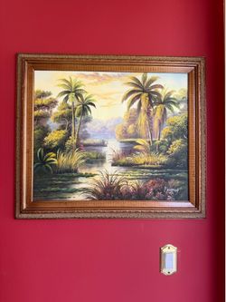 Beautiful palm artwork