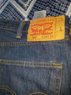 Levi's men's jeans 38x32