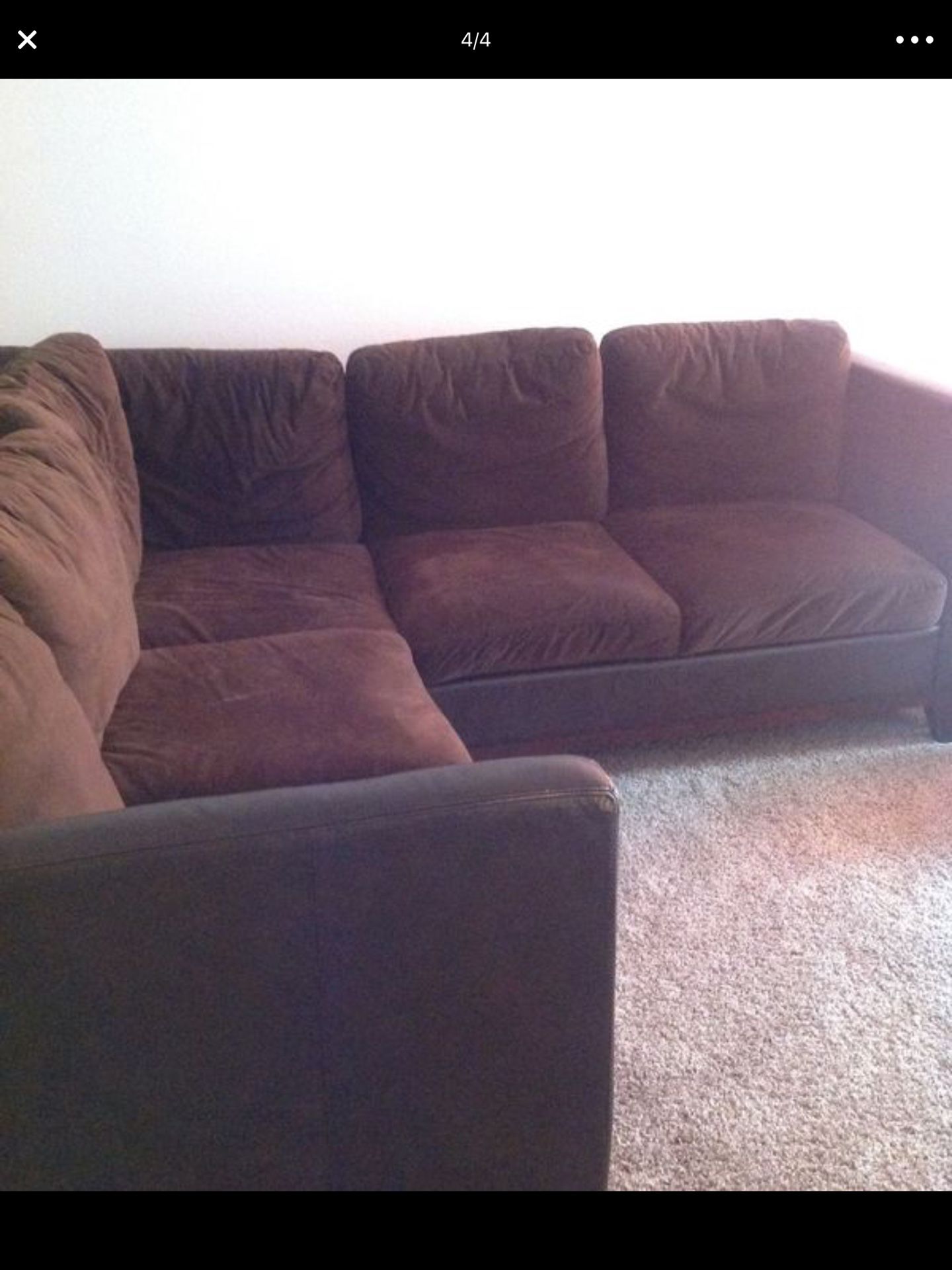 Brown Sectional Sofa