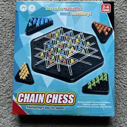 Game chain chess. New