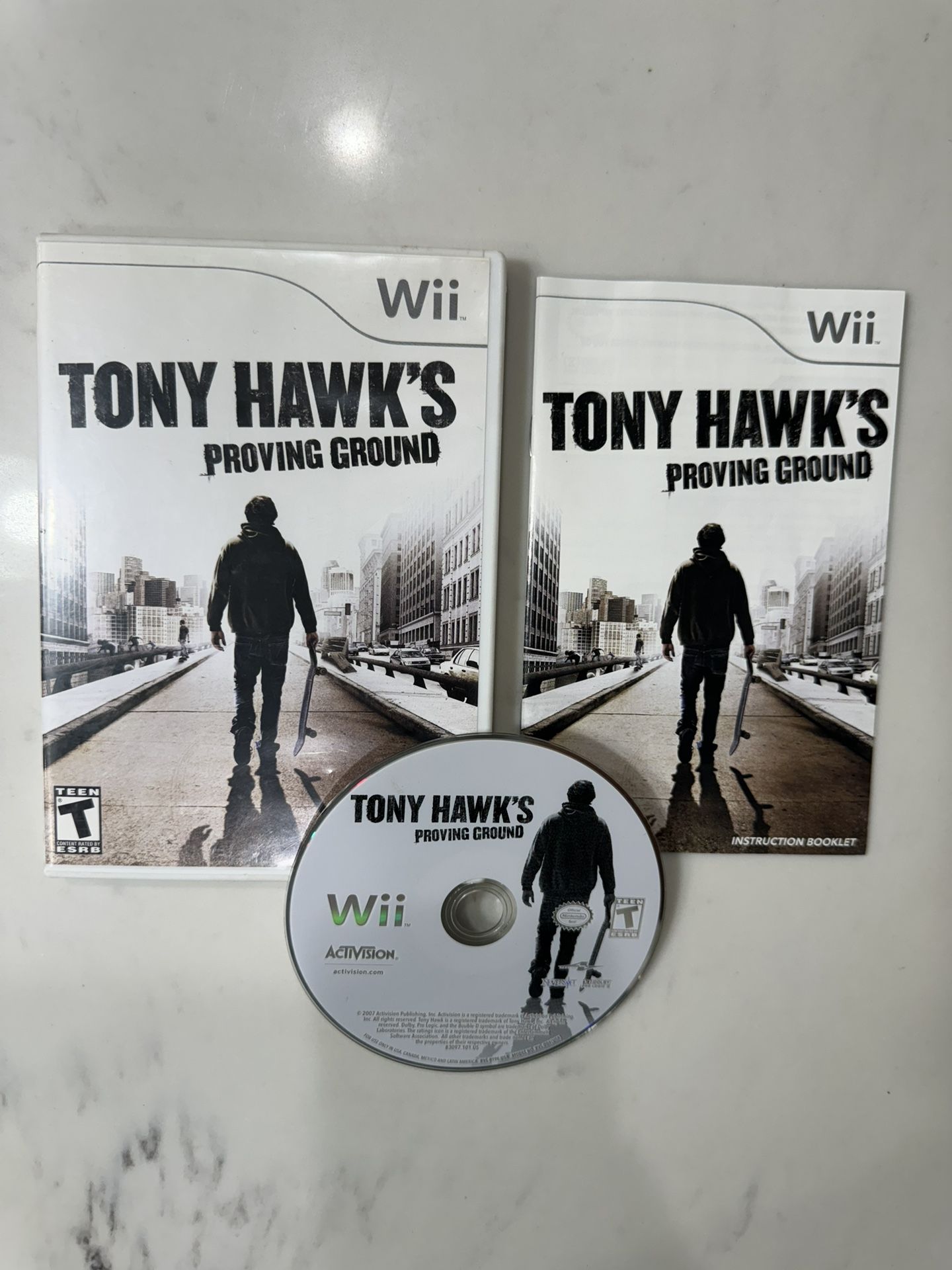 Tony Hawk’s Proving Ground Scratch-Less Disc Nintendo Wii GAME