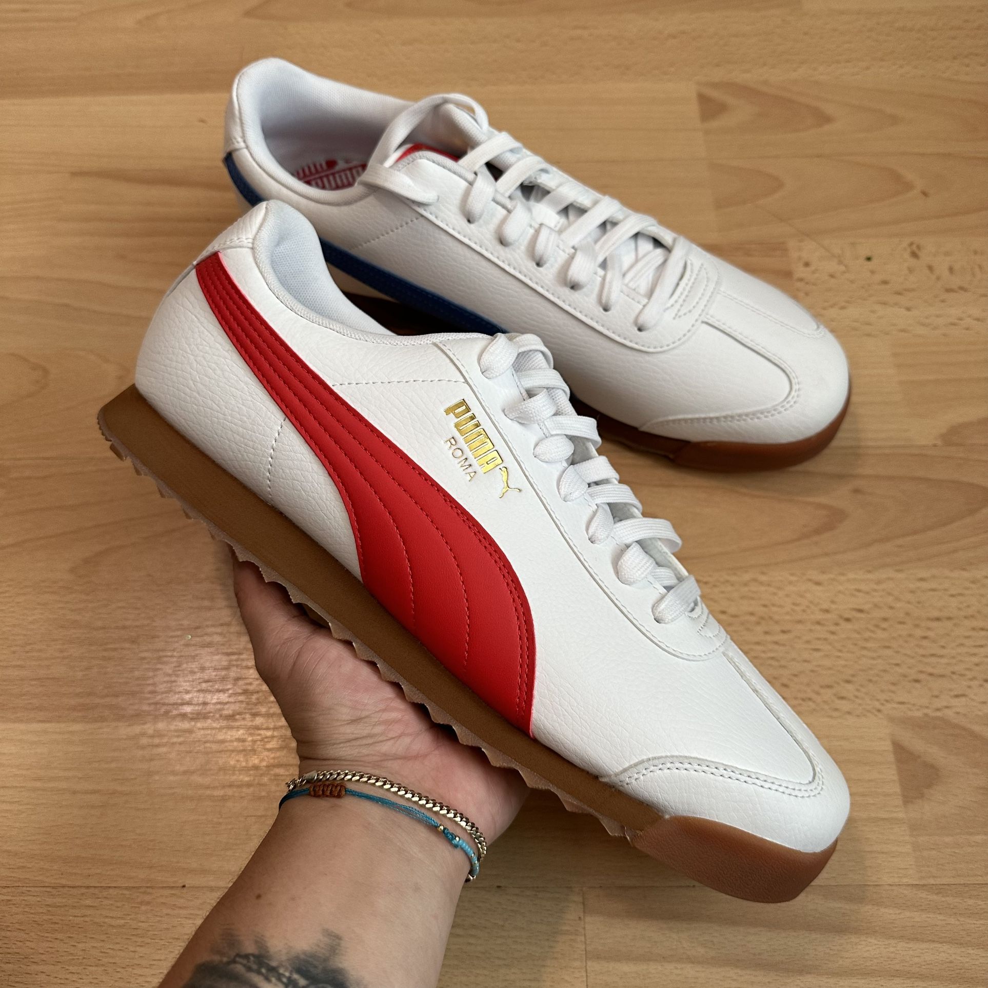 Puma roma red hotsell