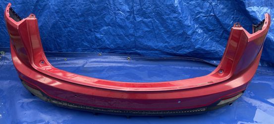 ACURA RDX REAR BUMPER COVER PANEL RED (R568P) W/SENSOR HOLES 2019-2021