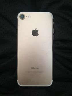 Gold iPhone 7 128gb