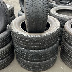 Set Of Four Used Tires Lt 275/65-20  MICHELIN