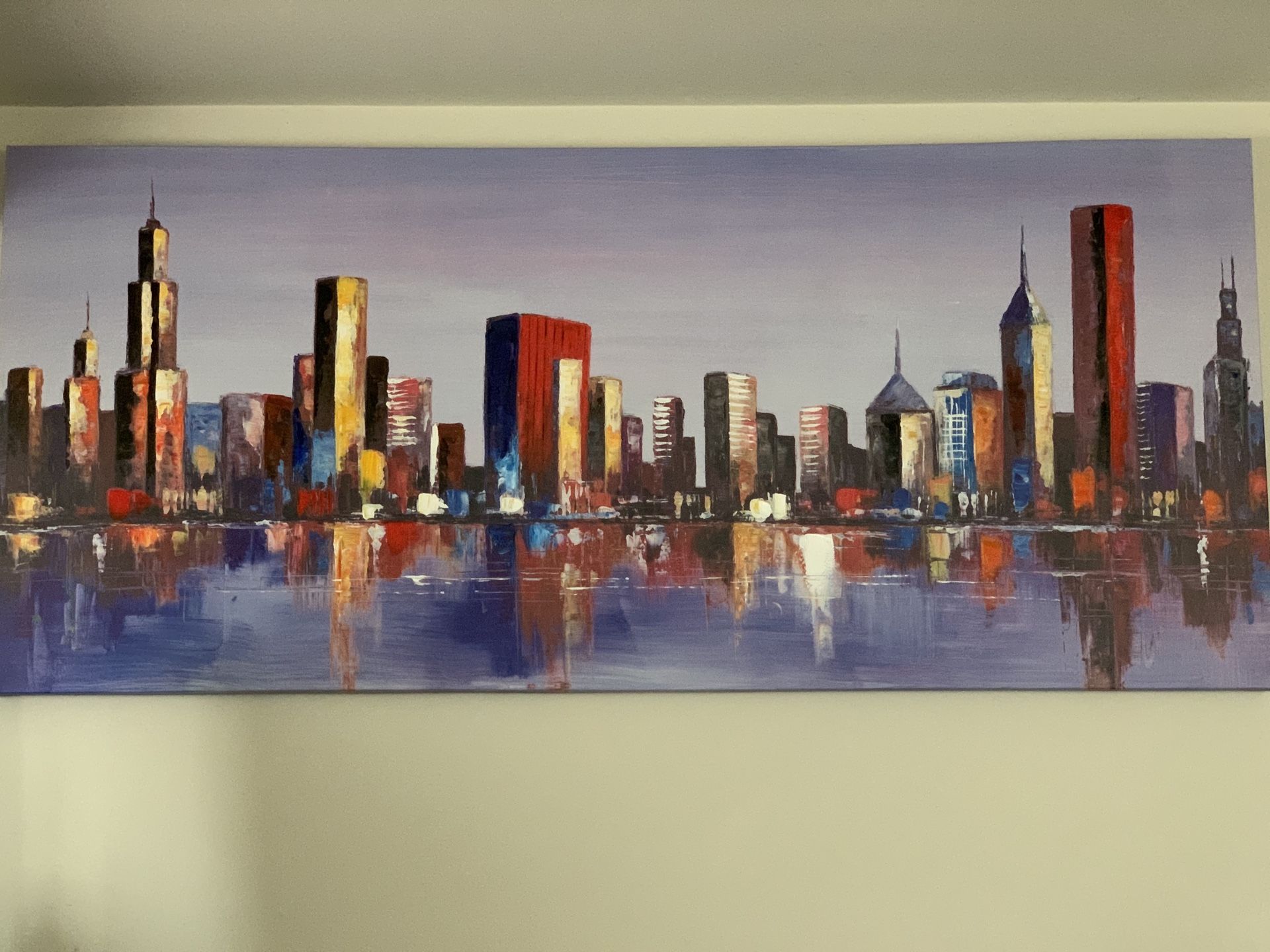 City Canvas Painting