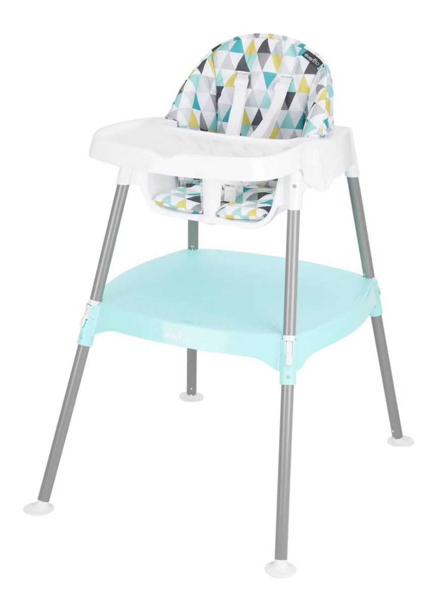 Baby High Chair Evenflo New In The Box Silla Alta De Alimentación Nueva En Su Caja