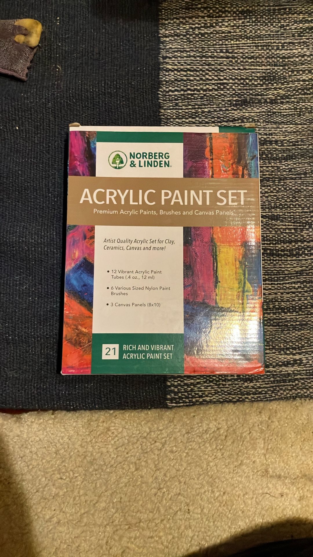 NEW In box Premium Acrylic Paint Set