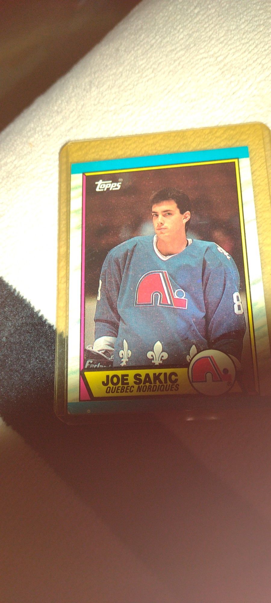 Hockey Joe Sakic Rookie Card Topps Sakic Topps 773 Card