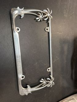 Palm Trees License Plate Frame