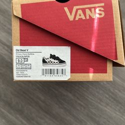 Brand New Size 9 Toddler Vans 