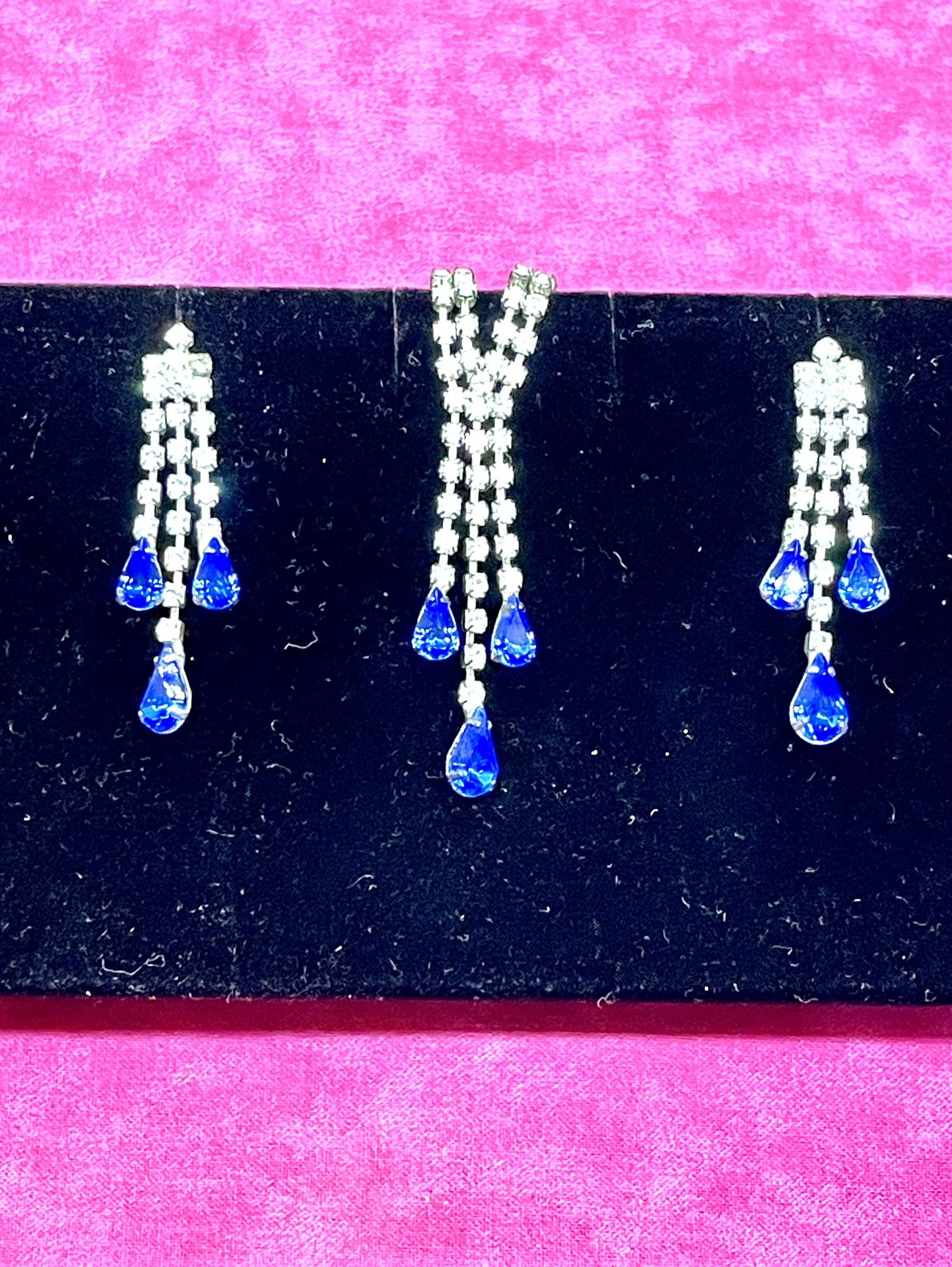 Party Ready Rhinestone Jewelry Set