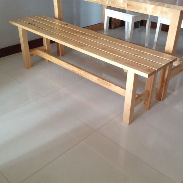 Solid Wood Bench From Ikea