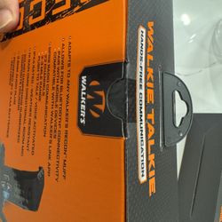 Walkers Bluetooth Ear Muffs Walkie Talkie