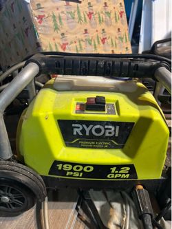 Ryobi 1900 PSI Electric Pressure Washer