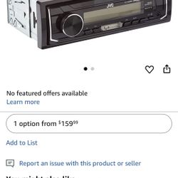Radio for a car new