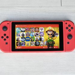 Nintendo Switch *Modded* Loaded With Hundreds Popular Games and Thousands Retro Games including All Mario, Zelda, Kirby, Sonic, Pokémon, Fortnite 