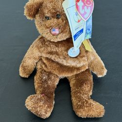 TY Beanie Baby 2002 FIFA World Cup Bear Named Champion 