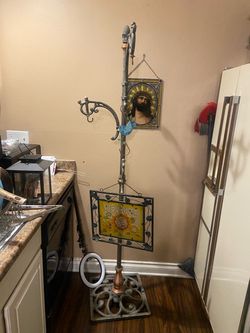 Metal planter or decor holder