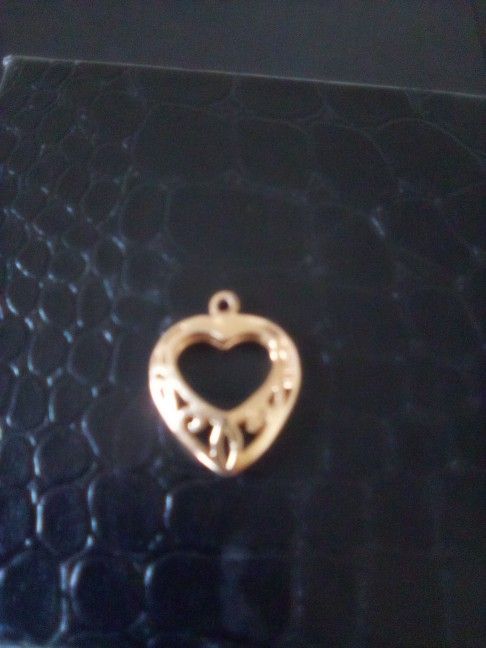 Gold Plated Silver 925 Heart