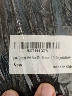 Car Seat protection for dogs new