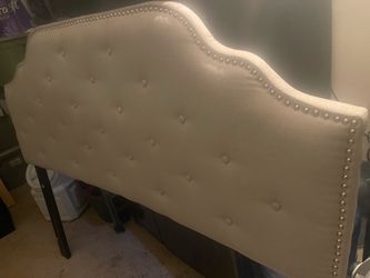Bedframe and headboard- queen