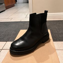 Leather boots Steve Madden