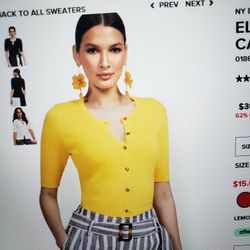NY & Co - Elbow sleeve sweater