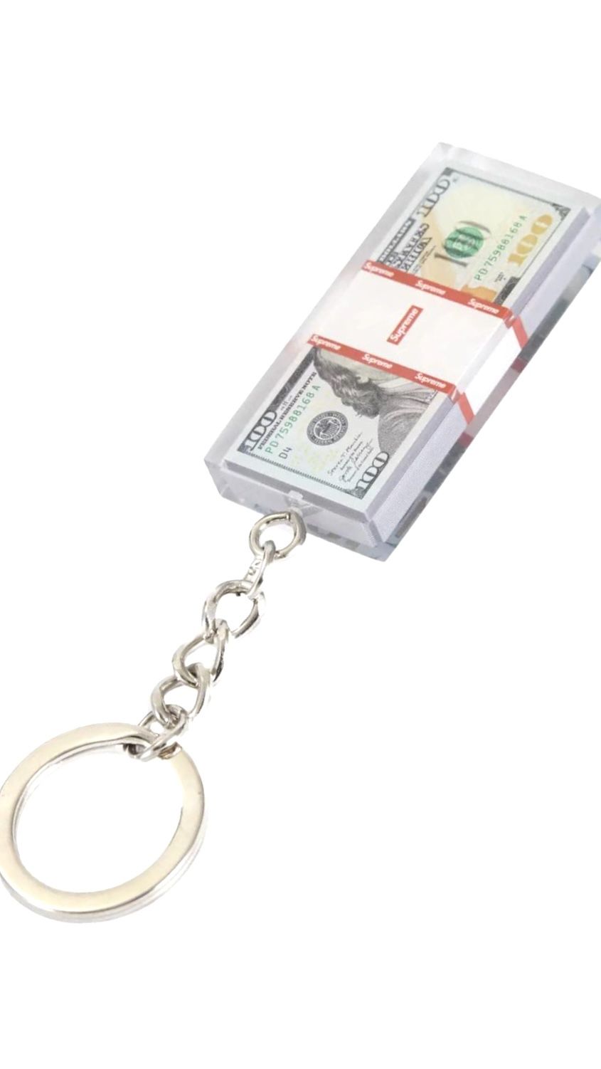 Supreme Cash Paperweight Keychain