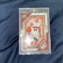 Stephen Curry Rookie Card Draft Edition