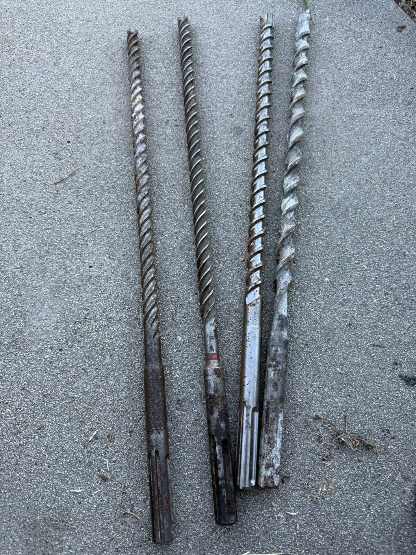 Roto Hammer Drill Bits 7/8 And 3/4