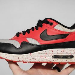Nike Air Max 1 bred ID Custom Unreleased Womens SIZE 8.5 RARE Pe Sb Db 95 97 