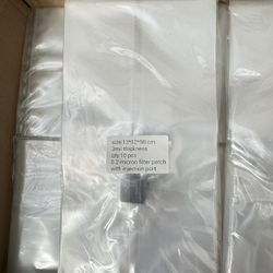 Mushroom Grow Bags With Port - 10 Pc Pack