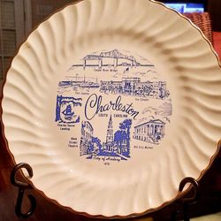 12 Collectable Charleston Plates