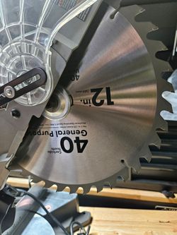RYOBI CORDED 12"IN SLIDING MITER SAW