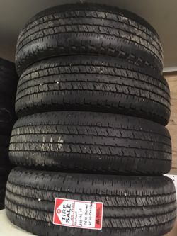 Used Set of Hankook 235/75 -17