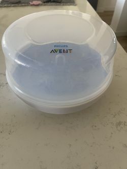 Philips AVENT Microwave Steam Sterilizer for Baby Bottles, Pacifiers, Cups and More