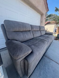 Long 3 power recliner sofa