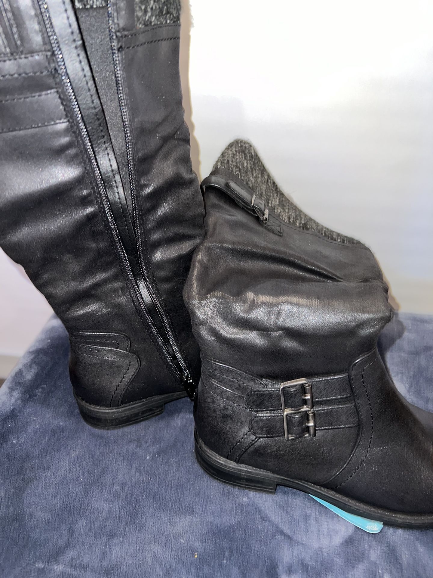 Black Woman’s Boots
