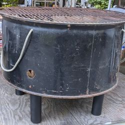 NASCAR portable Fire Pit/Grill 