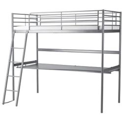 Kids Loft Bunk Bed With Desk Ikea