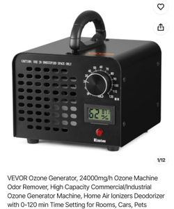 Ozone Generator, 24000mg/h Ozone