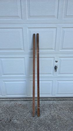 New Never Used Oak Wheelbarrow Handles 60”