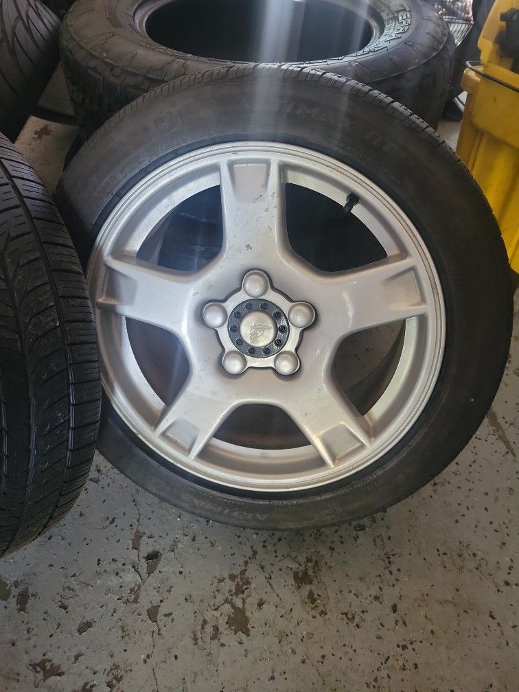 Older, Offset Corvette Wheels $$ Tires 