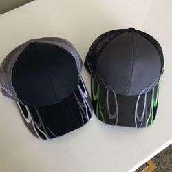 Flame Trucker Hats 